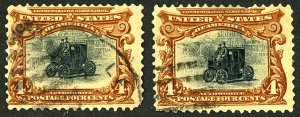 U.S. #296 USED SET