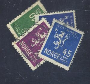 Norway #111-14 Used F-VF Cat$35.50