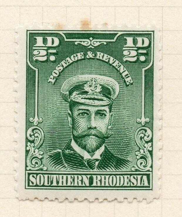 Southern Rhodesia 1924 Admiral Issue Mint Hinged 1/2d. 294111