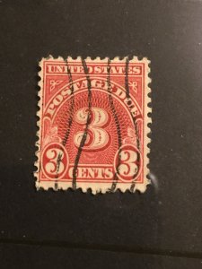 US SC# J72 Postage Due Used
