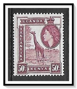 Kenya Uganda Tanganyika (KUT) #110 QE II & Giraffe MH