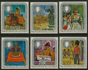 Comoro Islands MI 407-12 MNH Queen Elizabeth 25th Anniv of Coronation