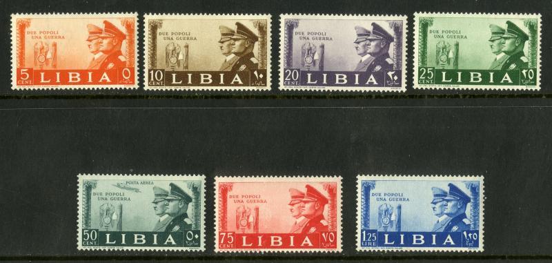 LIBIA 95-101 MNH SCV $21.00 BIN $12.50