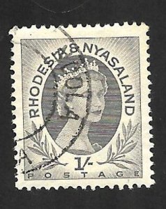 Rhodesia & Nyasaland 1954 - U - Scott #149
