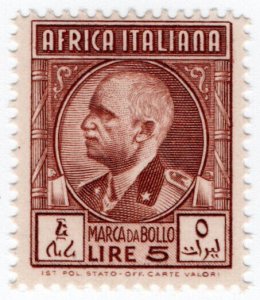 (I.B) Italy (Africa Colonies) Revenue : Marca da Bollo 5L