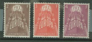 Luxembourg #329-331  Single (Complete Set) (Europa)