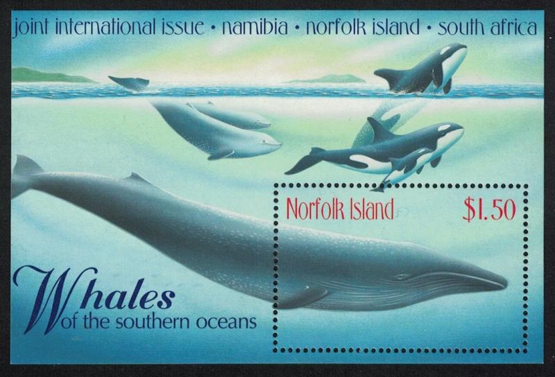 Norfolk Whales of the Southern Oceans MS SG#MS685 SC#665