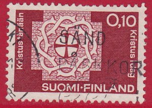 Finland - 1963 - Scott #417 - used - Lutheran Federation Assembly