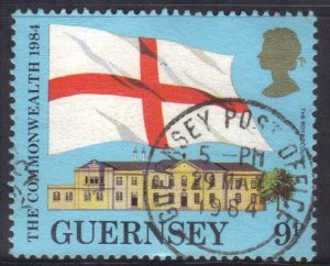 GUERNSEY SCOTT #279 USED 9p 1984