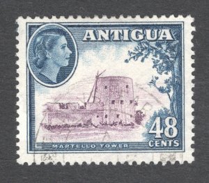 Antigua, Scott #117   VF, Used, Martello Tower ......  0260110
