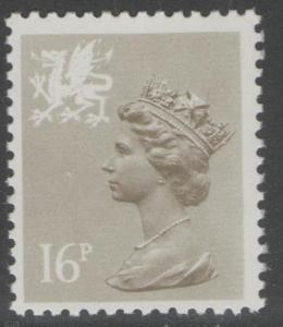 WALES SGW43 1983 16p DRAB MNH