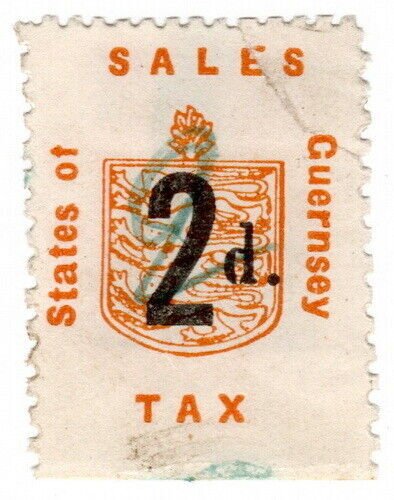 (I.B) Guernsey Revenue : Sales Tax 2d (German Occupation)