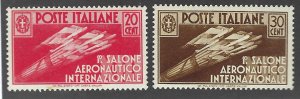 Italy SC#345-346 Mint w/ gum specs F-VF SCV$150.00...Worth a Close Look!