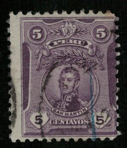Jose Francisco de San Martin, 1909-1920, Peru, 5 c., YT #145 (Т-6583)