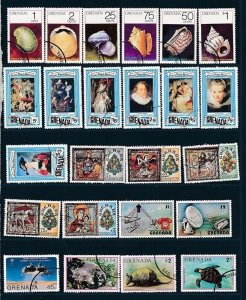 D396277 Grenada Nice selection of VFU Used stamps