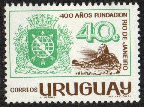 Uruguay Sc #729 Mint Hinged