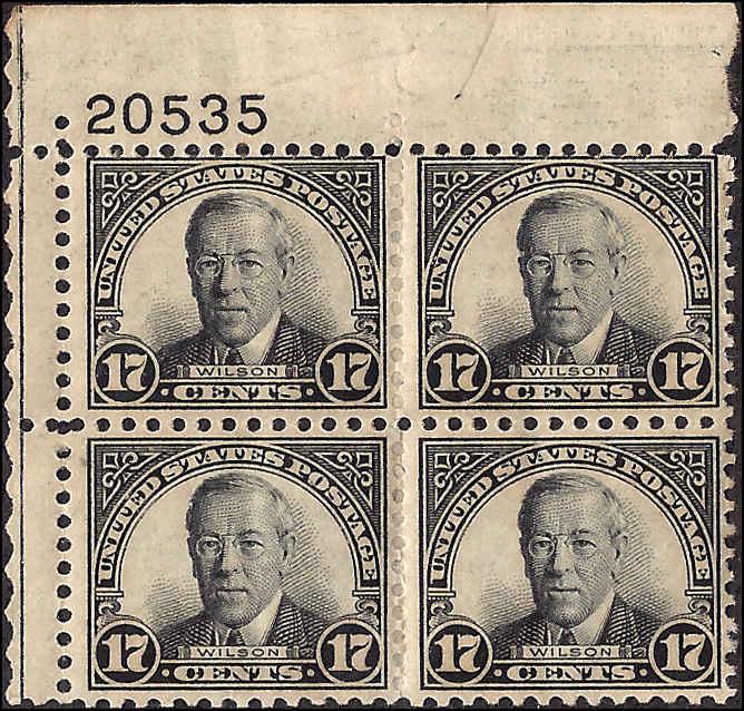 697 Mint,OG,NH... Plate Block of 4... SCV $50.00