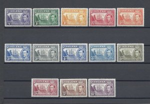 ST HELENA 1938/44 SG 131/40 MINT Cat £140