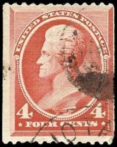 U. S. Scott #215 - Used - Graded Fair