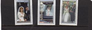 Turks and Caicos Island 1986 Royal Wedding MNH