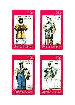 Staffa 1982 French Revolution Costumes #01 imperf sheet c...