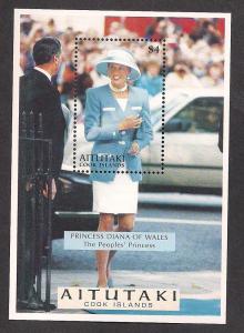 AITUTAKI SC# 523 F-VF MNH 1998