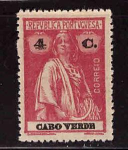 Cape Verde Scott 170 MH* Ceres stamp