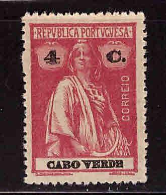 Cape Verde Scott 170 MH* Ceres stamp