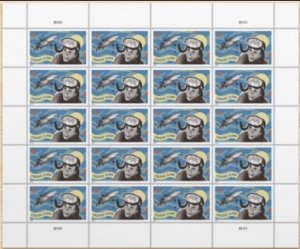 US Eugenie Clark Mint Sheet of 20 Stamps MNH 2022 Pre Order-Ships 4 May 2022.