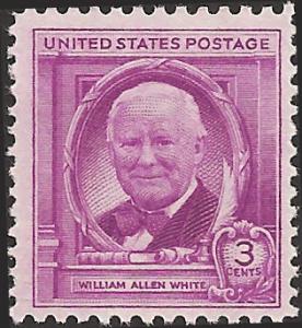 # 960 MINT NEVER HINGED WILLIAM ALLEN WHITE