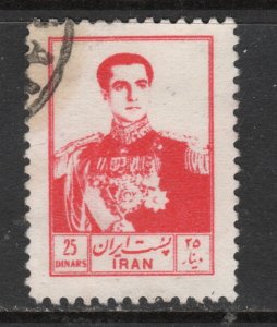 Iran  SCOTT#  1001  used  single