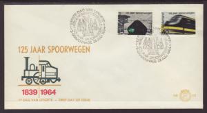 Netherlands 425-426 Train U/A FDC