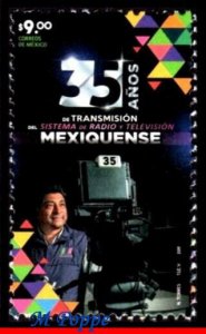 19-13 MEXICO 2019 MEXIQUENSE RADIO TELEVISION STATION 35 Y, COMMUNICATION, MNH