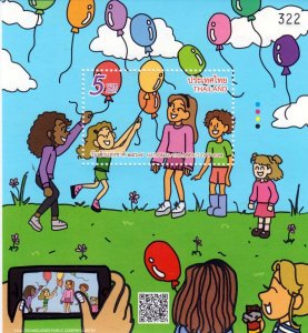 Thailand - Postfris/MNH - Sheet National Children Day 2024