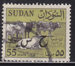 Sudan O69 Cattle Grazing, Official 1962