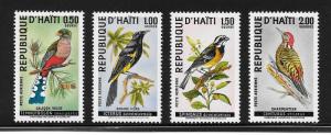 Haiti  #C326-C329   Mint H