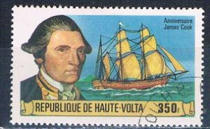 Burkina Faso 477 Used Sailing ship 1978 (MV0152)