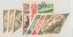 Tannu Tuva #C10-18 Used Single (Complete Set)