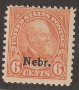 U.S. Scott #675 Kansas-Nebraska Stamp - Mint Single