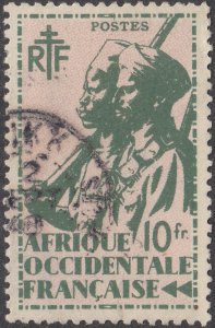 French Colonies - French West Africa #33  Used