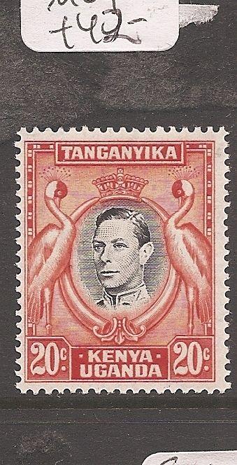 Kenya Uganda & Tang 20c KGVI Bird SG 139 MOG (1avv)