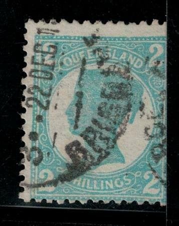 Australia - Queensland 1897-1900 SC 122 Used SCV $50