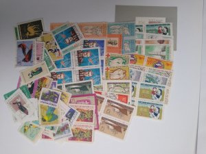 selection Vietnam (North) 1961 (mostly) most MNH many blocks of 4 PT: CV $378