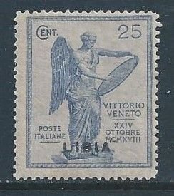 Libya #36 NH 25c Italian Victory Issue Ovptd. Libia