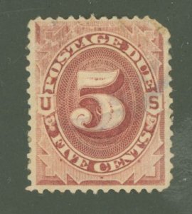 United States #J18  Single