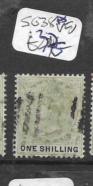 LAGOS (PP2201B) QV 1/-  SG 38A  VFU