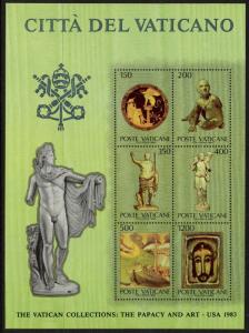 Vatican 720 MNH - Art, Vatican Collection, Sculpture