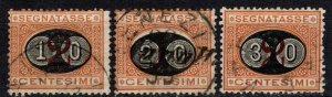 Italy #J25-7  F-VF Used CV $74.50 (X4892)