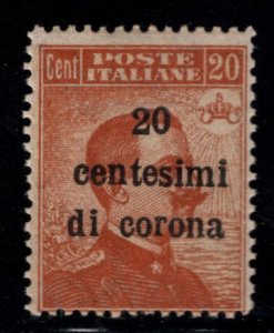 Austria Italian occupation of Triest Scott N68 MH* stamp from 1919  set