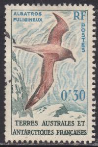 French Southern and Antarctic Territories 12  Albatros In Flight 1959